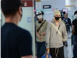 Stray Kids, 29일 오후에 귀국의 모습＠김포국제공항.
