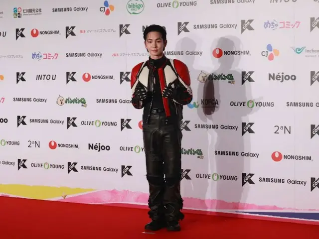Key(SHINee), 「KCON JAPAN 2024」레드 카펫 행사에 참가의 모습.