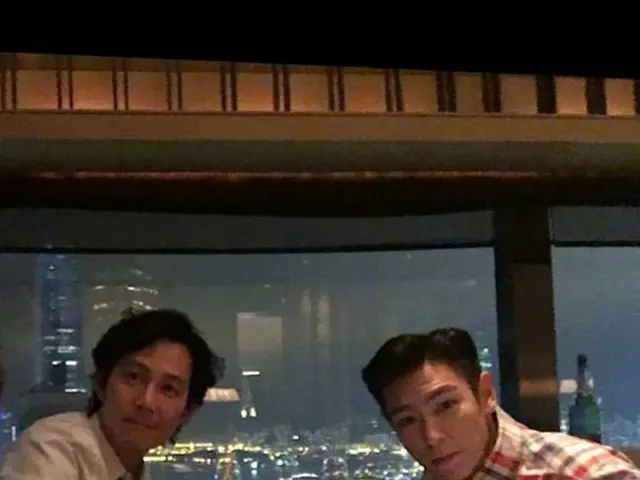 ”BIGBANG” TOP, actor Lee Jung Ja, meal collaboration in Hong Kong. .