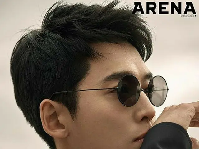 Actor Choung Kyung Ho, released pictures. ”ARENA HOMME +”.