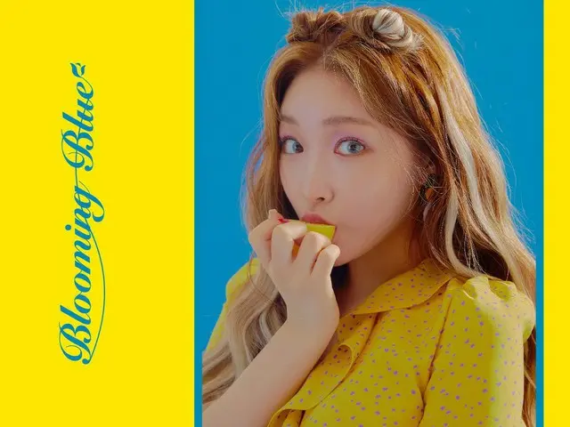 【T Official mnh】 CHUNGHA, 3rd Mini Album ”Blooming Blue” Photo Teaser 2released.