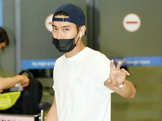 SUPER JUNIOR Choi Si Won, SMTOWN After returning to Osaka, returning home.Incheon International Airp