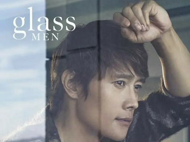 Actor Lee Byung Hun, cover of the first issue of the magazine ”Glass Men”.