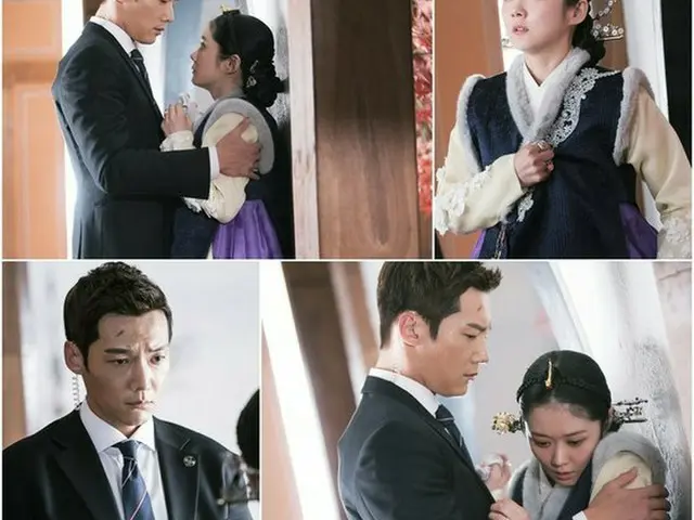 Actress Jang Nara, actor Choi Jin Hyuk, TV Series ”Empress's dignity” stills.