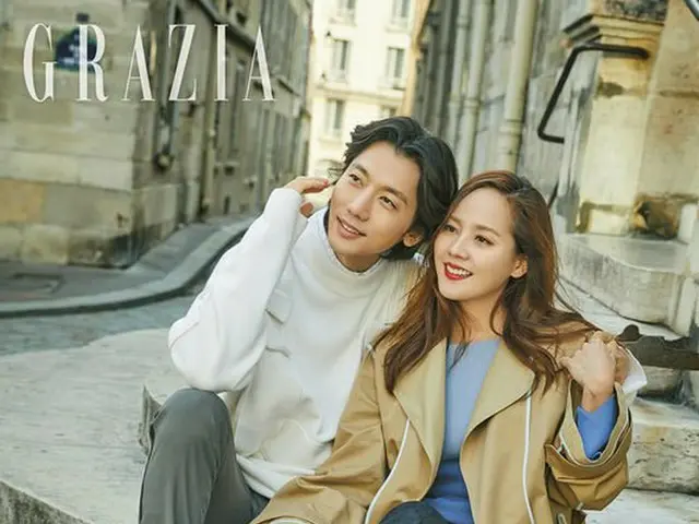 Actor Ki · Tae Yeon - YUJIN (SES) and his wife, released pictures. Grazia.