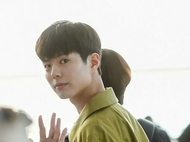Actor Park BoGum, to Asia for Thailand. Incheon International Airport on the14th afternoon.
