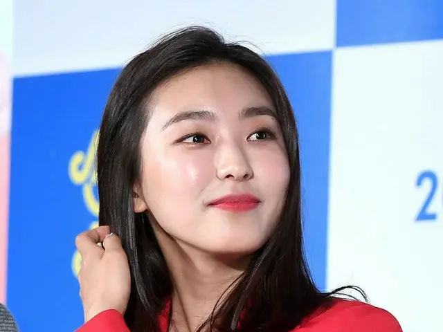 SISTAR former member Bora attended the movie 'San Kiss · Family' ProductionReporting Meeting.