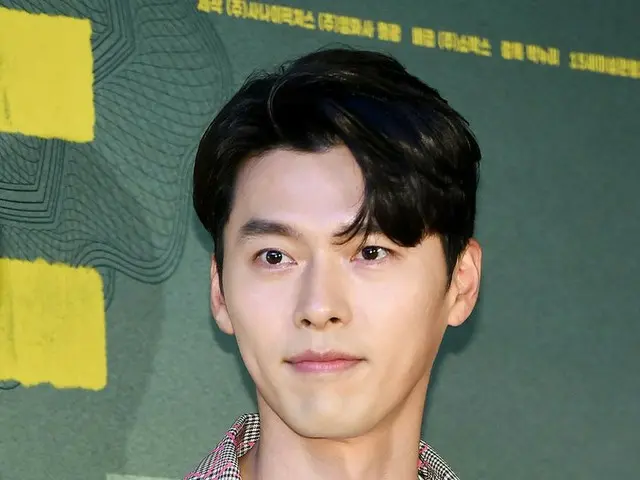 Actor HyunBin attends movie ”Golden” VIP preview. Afternoon on 18th, Seoul ・COEX mega box。