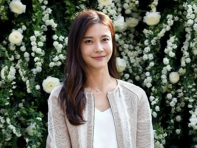 Actress Cha Ye Ryun who attended BADA (SES) wedding ceremony.