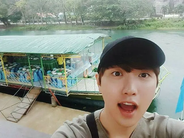 B1A4 Sandeul, updated SNS.