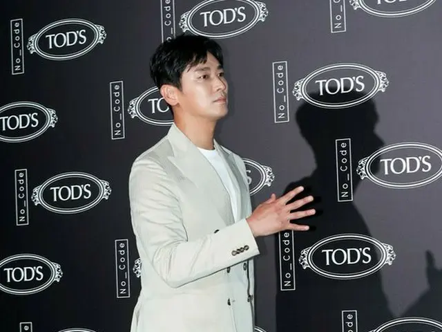 Actor Joo Ji Hoon attends the event of shoes brand TOD'S. The afternoon of the23rd, Seoul ・ DDP. . .