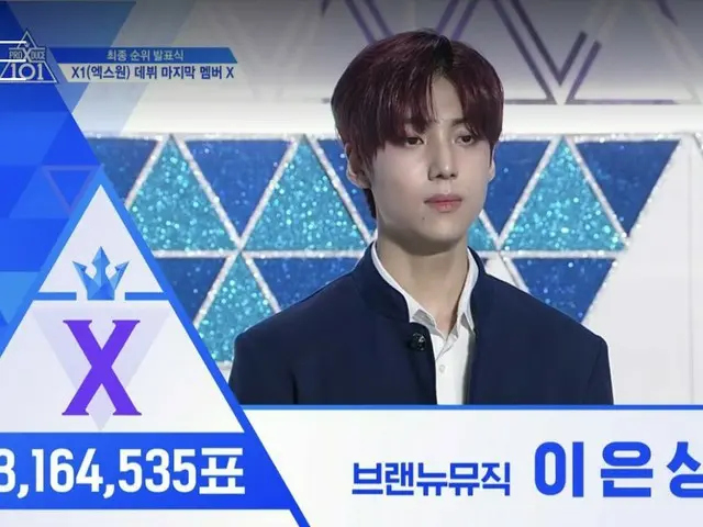 Produce 101, the last debut set ”X”, Lee Eun San. . . Moth