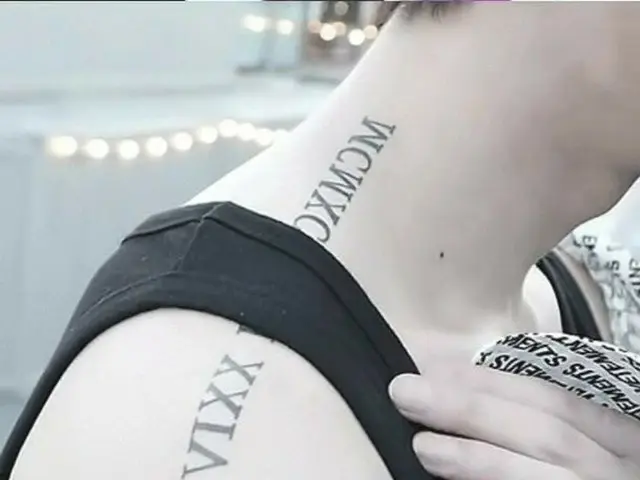 PRODUCE X 101 former member ”X1”, tattoo is Hot Topic. . In the case of HanSeung-woo. . Moth