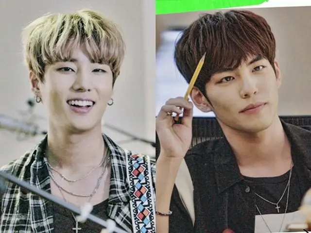 DAY 6 Young K and Wonpill, Special MC at 'M COUNTDOWN' on June 1 broadcast.