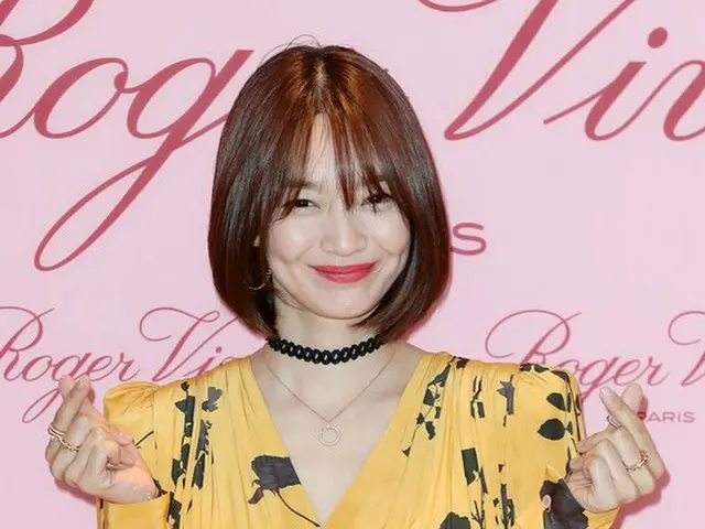 Actress Shin Min A attends the ROGER VIVIER photo event. On the afternoon of28th, Seoul ・ Gala LIA d