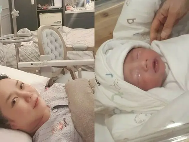 지난 3 번의 유산을 경험 한 여배우 정 정아 3 / 3에 첫 아이를 출산 많은 네티즌 축복된다. .
