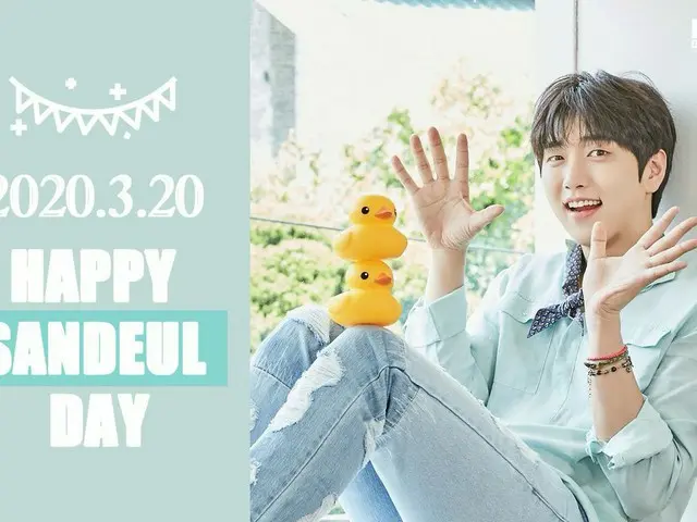 [JT Official] B1A4, 3/20 HAPPY SANDEULDAY Happy birthday 🎂🐤 #B1A4 #BANA #SANDEUL#Sandeul #HAPPYSAN