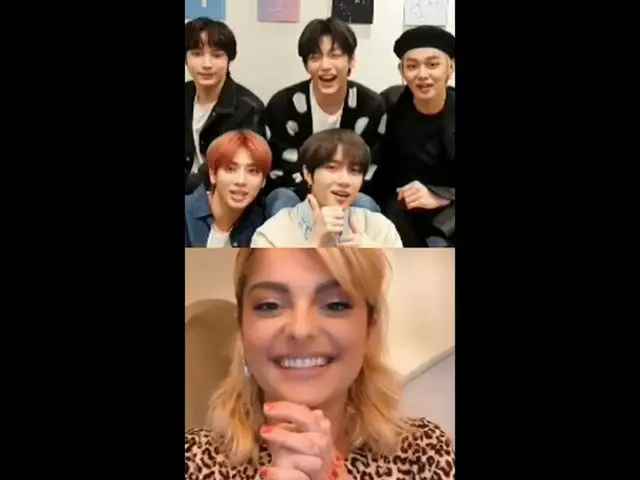 【T公式】TXT、RT BebeRexha: If you missed my instagram live with TXT_bighit you can w
