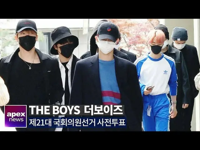 【直カムA】더보이즈(THE BOYS), 국민의 권리 행사하는 개념 아이돌 | THE BOYS early voting for parliamenta