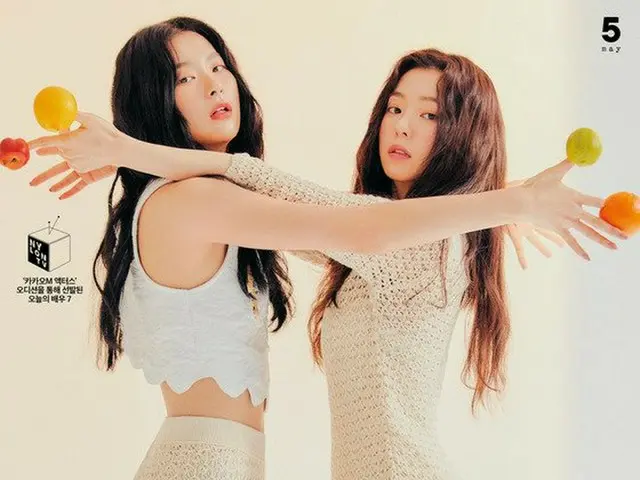 Red Velvet 아이린 & 슬기 사진 공개. "NYLON"5 월호. .