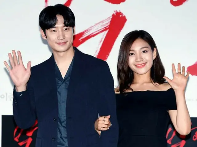 Actor Lee Je Hoon, actress Choi Hee Seo, participated in the media preview ofthe leading movie ”Park