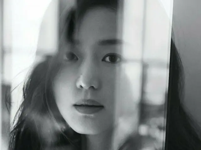 Actress Jun Ji Hyun, released pictures. Magazine ELLE.