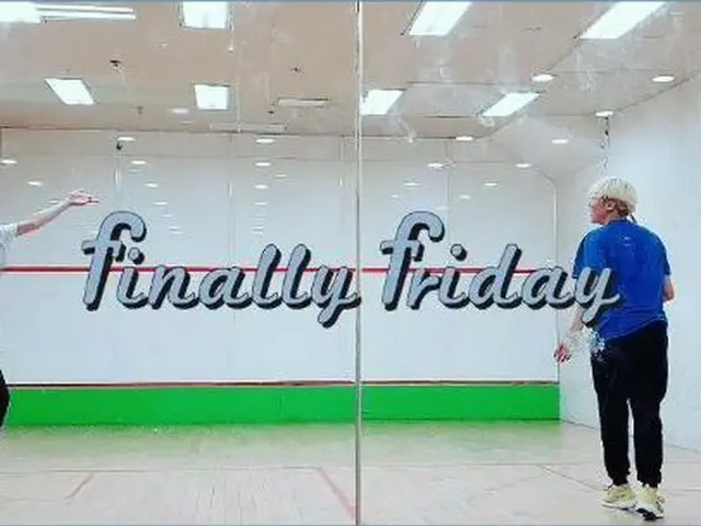 【G公式】SEVENTEEN_スングァン、SQUASH BATTLE🎾🎾🎾<br><br>pledis_boos vs joshuahong951230　