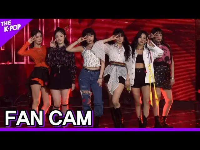 【公式sbp】 (G)I-DLE_ _ , Luv U [THE SHOW_ _ , Fancam, 200428] 60P　 