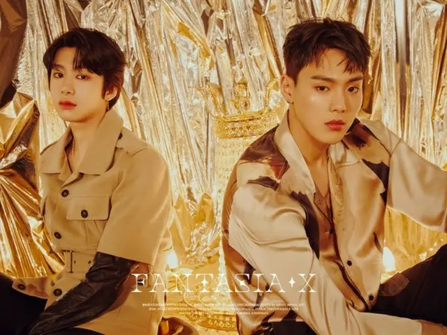 MONSTA X 뉴 미니 앨범 "FANTASIA X '컨셉 사진 쇼누 & 현 원을 공개했다. .