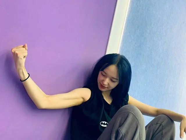 【g公式】宇宙少女_ソンソ（Cheng Xiao）、💪　 