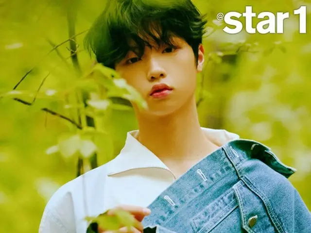 X1 출신의 송 돈뾰가 화보 공개. "@ star1"