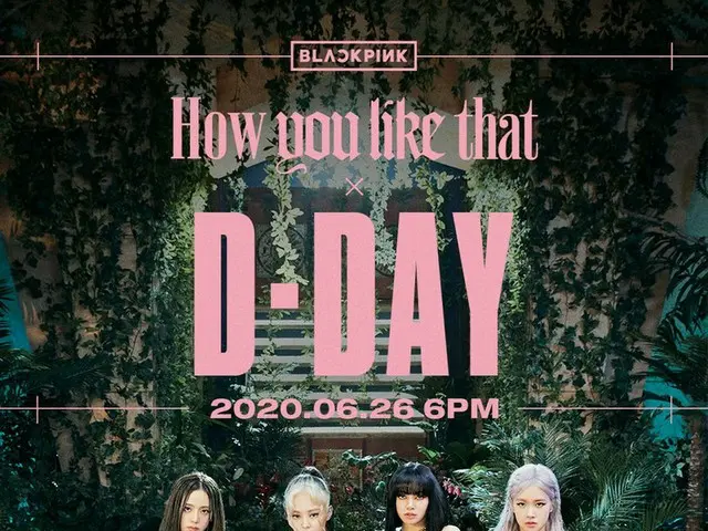 【d公式yg】#블랙핑크 ‘How You Like That’ D-DAY POSTER<br><br>Pre-Release Single<br>✅2020