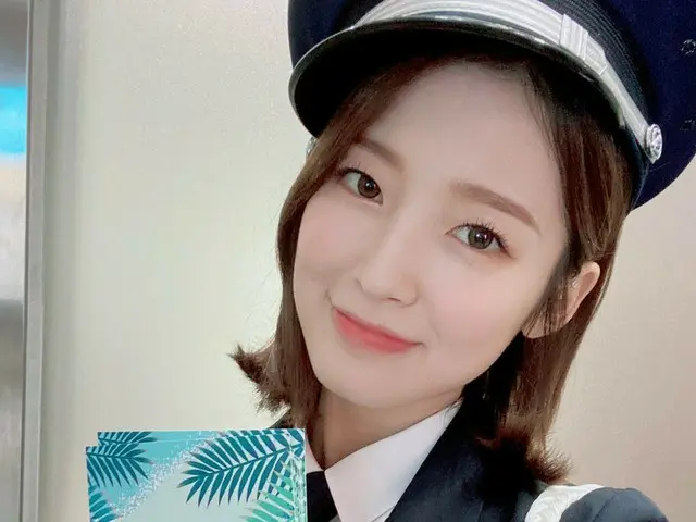 【t公式】오마이걸、[#OhTimes] 200731 #뮤직뱅크 📸<br><br>7월 마지막 날 만나본 MC아린🥰<br>함께 떠나본 뮤직뱅크 여