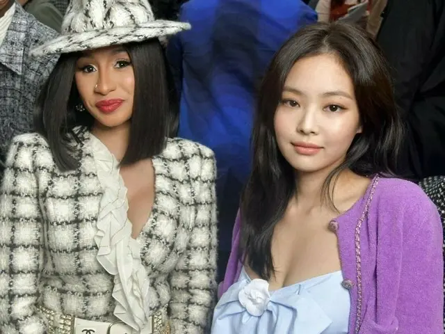 #BLACKPINK 제니 미국 가수 'Cardi B "와 단 둘이가 한국에서 화제. .