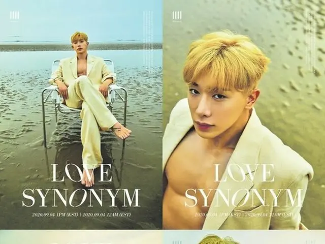 Singer WONHO and solo debut album ”Love Synonym #1: Right for Me” concept photoreleased. .. ..