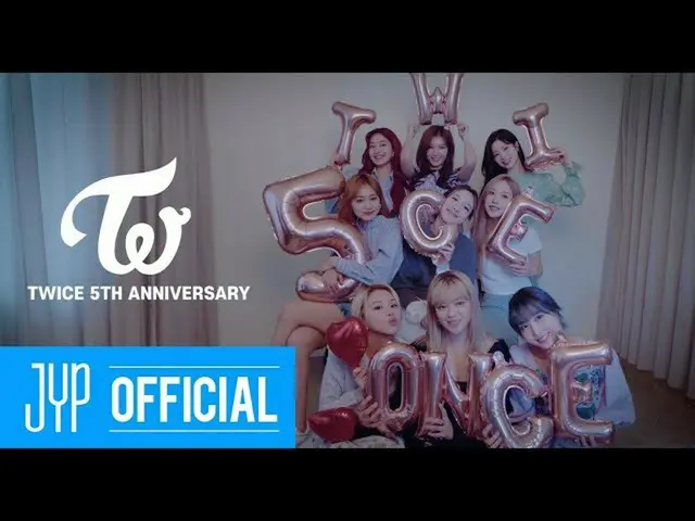 【公式】"트와이스"、트와이스 5th Anniversary "ONCE WITH 트와이스"  