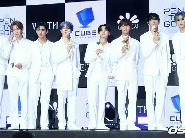 "PENTAGON"10th 미니 앨범 'WE : TH "온 · 오프라인 미디어 쇼케이스 개최 중. .