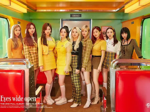 【d公式jyp】트와이스<br>THE 2ND FULL ALBUM<br>Eyes wide open<br><br>트와이스 "I CAN'T STOP M