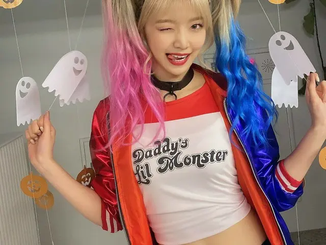 【t公式】에버글로우、[#온다] 포둥이들🥰 핼러윈 안무영상 어때용???🎃 핼러윈에 진심인 온리퀸은 매우 엄청 즐겼다고 함미당ㅎㅎㅎㅎㅎ♥ 다들 