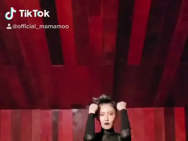【t公式】마마무、[#화사]썩은 이빨 뽑아내야지 AYA👇🏻🦷🔗  #마마무 #HwaSa #ayachallenge #aya