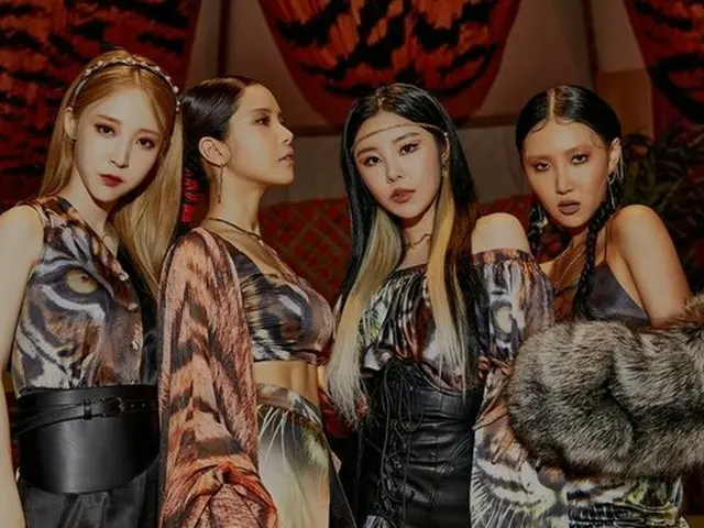 MAMAMOO 뉴 미니 앨범 'TRAVEL'가 첫주 매상 12 만매를 돌파. 자기 최고를 갱신. .