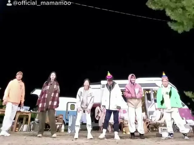 【t公式】마마무、[#솔라]11월 20일부터 금요일 밤 9시에떠나는 갬성캠핑에서도 다함께딩가딩가! 🤙🏻🤙🏻🏕#마마무 #dinggachal