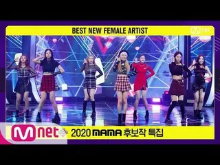 【公式mnk】['Best New Female Artist' 시그니처_ _  - Nun Nu Nan Na] 2020 MAMA Nominee Spe