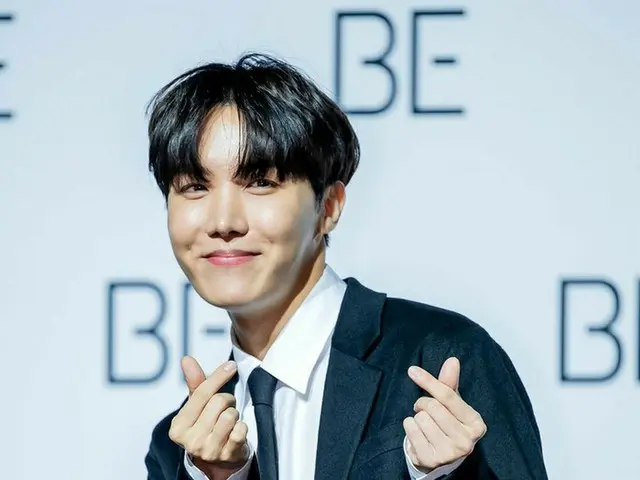 J-HOPE (BTS) 글로벌 기자 회견에 참석했다. 20 일 오전 DDP. .