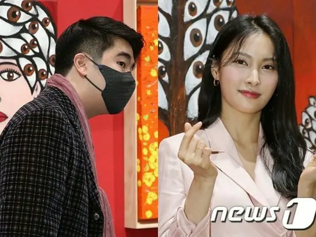 규리 (KARA) "7 살 연하"남자 친구도 현장에 달려가 응원합니다. 건설사 동원 건설의 손자 큐레이터의 손 쟈호 씨. "임하룡과 한 이상윤 