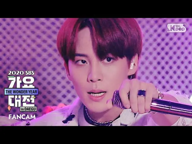 【公式sb1】[2020 가요대전] 에이티즈_  종호 '춤을 춰+THANXX' 페이스캠 (에이티즈_ _  JONG HO FaceCam)│@2020
