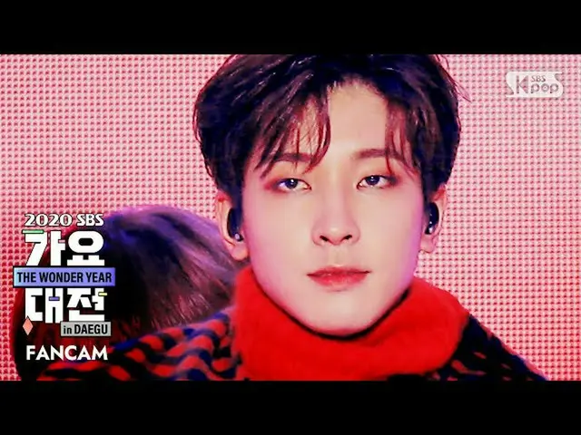 【公式sb1】[2020 가요대전] 세븐틴_  원우 'Left & Right' 페이스캠 (세븐틴_ _  WONWOO FaceCam)│@2020 S