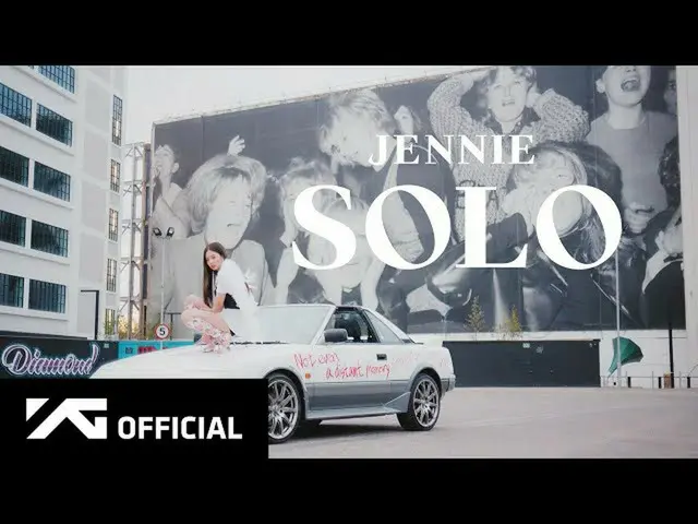 【d公式yg】#JENNIE 'SOLO' M/V HITS 600 MILLION VIEWS YoutubeBLINKs worldwide Thank y