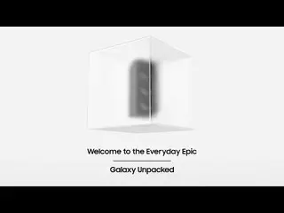 V (BTS) 삼성 "Galaxy Unpacked January 2021 : Official Replay '생방송에 출연 한 사진이 멋 너무 화