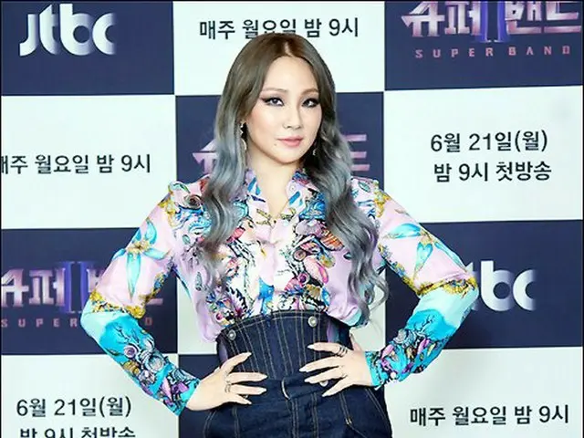CL (2NE1), JTBC 새 예능 '슈퍼 밴드 2'제작 발표회에 참석했다. .